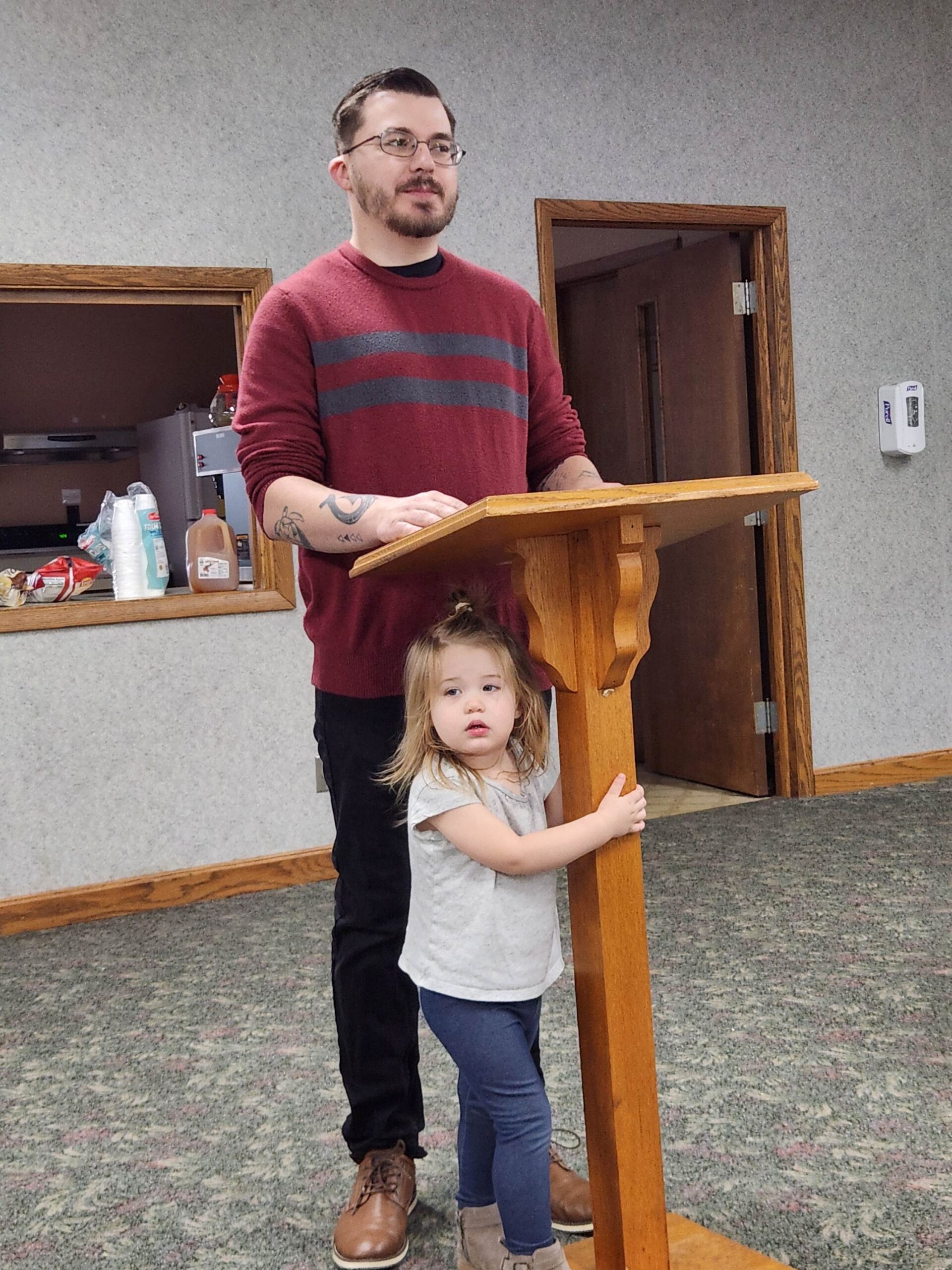 Pastor Noah Raines of New Life Fellowship